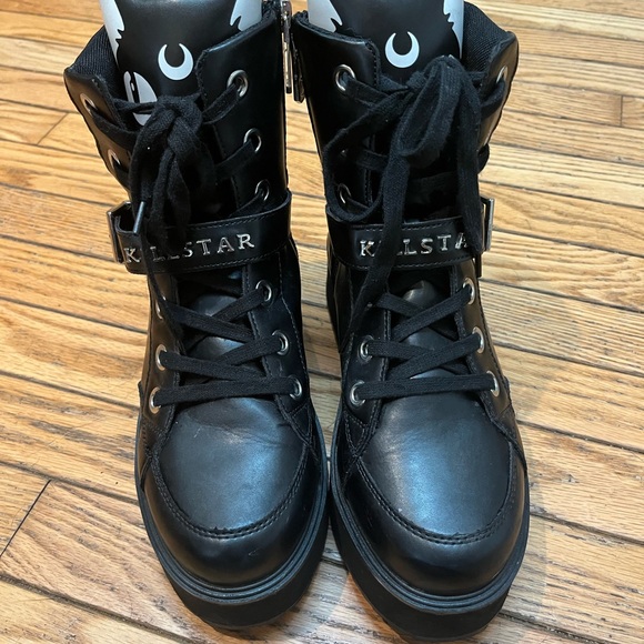 Killstar Keiko Kitty High Tops - Picture 1 of 8